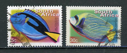 AFRIQUE DU SUD : POISSON - N° Yvert 1127C+1127F Obli. - Used Stamps