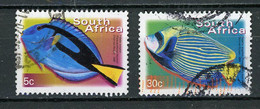 AFRIQUE DU SUD : POISSON - N° Yvert 1127C+1127F Obli. - Used Stamps