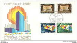 248 - 58 -  Rare Enveloppe Combo Nations Unies Genève / New York 1978 "Assemblée Générale" - Brieven En Documenten