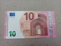 10 EURO AUSTRIA (NA) N002A1, Draghi, First Position, Low Nummer, UNC - 10 Euro