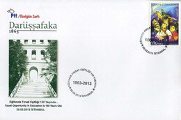 Turkey, Türkei - 2013 - Equal Opportunity In Education Is 150 Years Old, İstanbul /// First Day Cover & FDC - Cartas & Documentos