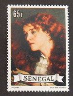 SENEGAL YT 474 NEUF**MNH "TABLEAU DE COURBET" ANNÉE 1977 - Sénégal (1960-...)