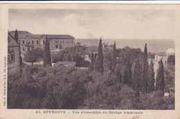 Cpa -asie-liban - Beyrouth - Vue D'essemble Du College Americain -edi Mahé N°23 - Lebanon