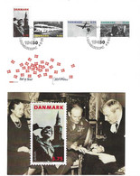 DANEMARK - DANMARK - ARMISTICE 1945 - MONTGOMERY - KING CHRISTIAN X - SECOND WORLD WAR SECONDE GUERRE MONDIALE - 2 FDC - Covers & Documents