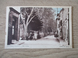 84 MORIERES RUE CRILLON ANIMEE TABAC - Morieres Les Avignon