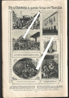 Fotos Das Festas De Mirandela De 1920. Santo Tirso De Riba D'Ave. Revista 'Ilustração Portuguesa' Nº. 751 De 2/6/1920. R - Aardrijkskunde & Geschiedenis