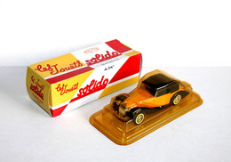 SOLIDO - DELAHAYE 135M 1937 - MINIATURE 1/43 VOITURE AUTOMOBILE MODELE REDUIT - ANCIEN VEHICULE COLLECTION  (2502.84) - Solido