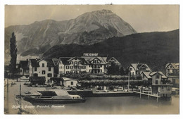 STANSSTAD: Hotel Freienhof Mit Kiesschiff 1922 - Stans