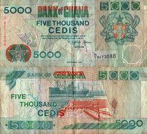 Ghana / 5.000 Cedis / 1996 / P-31(c) / VF - Ghana