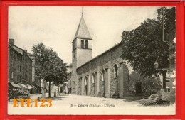 Cours  -  L'église -  Cours La Ville - 69 Rhône - Cours-la-Ville