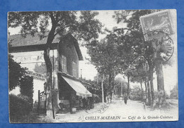 CP 10/15 CM - 91 CHILLY MAZARIN - Café Du Chemin De Fer De La Grande Ceinture - Reproduction D'une Carte Ancienne - Chilly Mazarin