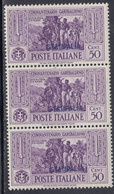 1932 Giuseppe Garibaldi 3 Val. Sass. 21 MNH** Cv 210 - Ägäis (Stampalia)