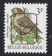 PREOS / Voorafgestempelde BUZIN -> Vogels - Typos 1986-96 (Vögel)