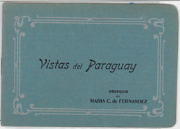 24720 - PARAGUAY - Vintage Postcard - ADVERTISING BOOKLET With VIEWS - Ñandutí L - Paraguay