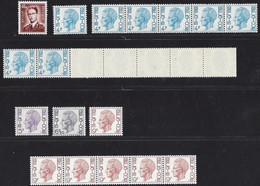 Rolzegels Met Nummer / Rouleaux Avec Numéro			 Behalve R48 Strook Van 12 / Sauf R48 Bande De 12 - Coil Stamps