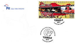 Turkey, Türkei - 2017 - 15 July Democracy And National Unity Day /// First Day Cover & FDC - Lettres & Documents