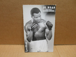 BOXE Boxeur Photographie  Format CPA JO NGAN - Boxing