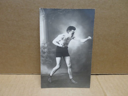 BOXE Boxeur Carte Photo WALKOWIAK - Boxing