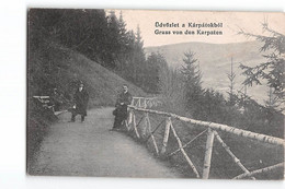 AG-B328 GRUSS VON DEN CARPATEN - K.D. FELDPOSTSTATION 151 - Saluti Da.../ Gruss Aus...