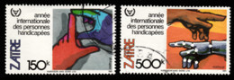 Tp De 1981 - Année Internationnale Des Personnes Handicapées.- Y&T 1056/57 Obli (0) - Used - Used Stamps