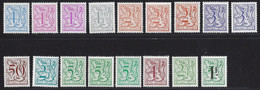 BELGIE -> 1951->1951/1975 Heraldische Leeuw - 1951-1975 Heraldic Lion