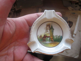 Old Porcelain Ashtray Palic Palicsfurdo - Porselein