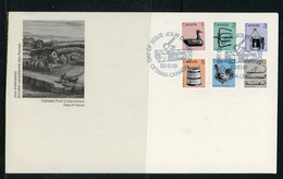 Canada FDC 1983 Artifact Definitives - Lettres & Documents