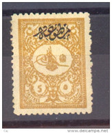 00731 -  Turquie  -  Journaux  :   Mi 113  *   Signé - Timbres Pour Journaux