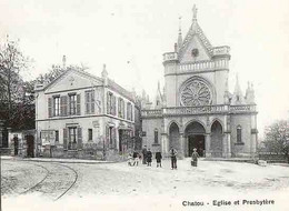 78 - CHATOU - Eglise Et Presbytère - CPM - Chatou