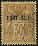 PORT- SAID - Type Sage  (Oblitération Toute Petite Coin Droit En Bas) - Usados