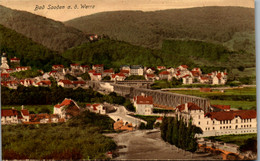 43055 - Deutschland - Bad Sooden , Werra , Panorama - Gelaufen 1918 - Bad Sooden-Allendorf