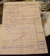Wavre , Station Service " Chevron " - 1950 - ...