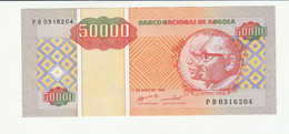 BILLET  ANGOLA  NEUF  DE 50000 KWANZAS REAJUSTADOS  DE 1995 - Angola