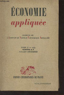 Economie Appliquée - Archives De L'I.S.E.A. - Tome II 1949 N°3-4 Juil. Déc. - Les Cycles économiques En économie Dirigée - Autre Magazines