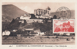 France - 30/12/1949 - Carte Maximum - St Bertrand De Comminges - 1940-1949