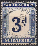 UNION OF SOUTH AFRICA  SCOTT NO J27  USED  YEAR  1932   WMK 201 - Portomarken