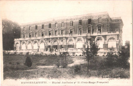 CPA 78 (Yvelines) Maisons-Laffitte - Hôpital Auxiliaire N°11 De La Croix-Rouge Française TBE - Santé