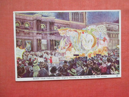 Mardi Gras. Parade Original Painting.   New Orleans Louisiana > New Orleans    Ref 5953 - New Orleans