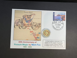 (1 P 24) 40th Anniversary Of Possum Magic By Mem Fox - With $ 2.00 Possum Magic Coin (Hang From Tree) - 2 Dollars