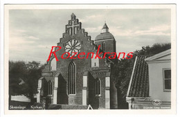 Sweden Sverige Suede Skanninge Skenninge Kyrkan Mjolby Ostergotland CPA RARE Old Postcard Carte Postale Vykort Brevkort - Suède