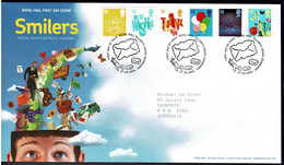Great Britain 2006 Smilers - Special Stamps, Special Occasions FDC - 2001-10 Ediciones Decimales