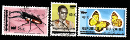 Tp De 1977 - Timbre Du Congo (de 1968/71) Surchargés - Y&T N° 888/90 Obli (0) - Used Stamps