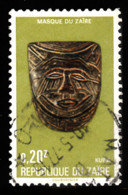 Tp De 1977 - Art Populaire Tribal - Religion - Croyances - Masques Du Zaïre - Masque Kuba - Y&T N° 883 Obli (0) - Used Stamps