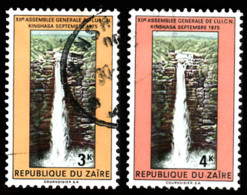 Tp De 1975 - 13e Assemblée Générale De L'UICN à Kinshasa - Y&T N° 864/65 Obli (0) - Used Stamps