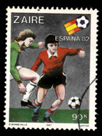 Tp De 1981 - Coupe Du Monde De Football FIFA - Espagne 1982  - Y&T N° 1047 Obli (0) - Usati