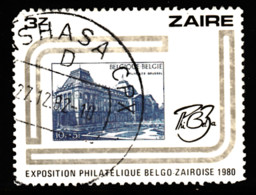 Tp De 1980 - Exposition Philatélique Belgo-zaïroise " Phibelza" - Y&T N° 1013b Obli (0) - Usados