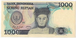 INDONESIE 1000 Rupiah #124   1987 RAJA XII  Billet NEUF - Indonésie