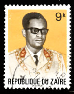 Tp De 1972 - Série Courante Général Mobutu - Y&T N° 816 Obli (0) - Gebruikt