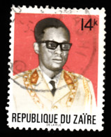 Tp De 1972 - Série Courante Général Mobutu - Y&T N° 818 Obli (0) - Used Stamps