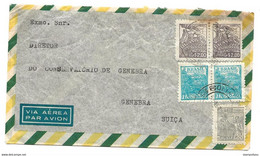 237 - 40 - Enveloppe Envoyée De Sao Paulo En Suisse - Lettres & Documents